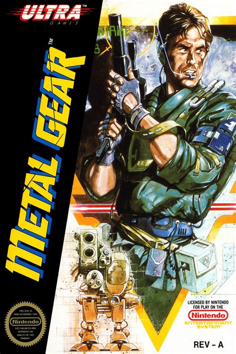 metal gear nintendo box art|metal gear solid cover art.